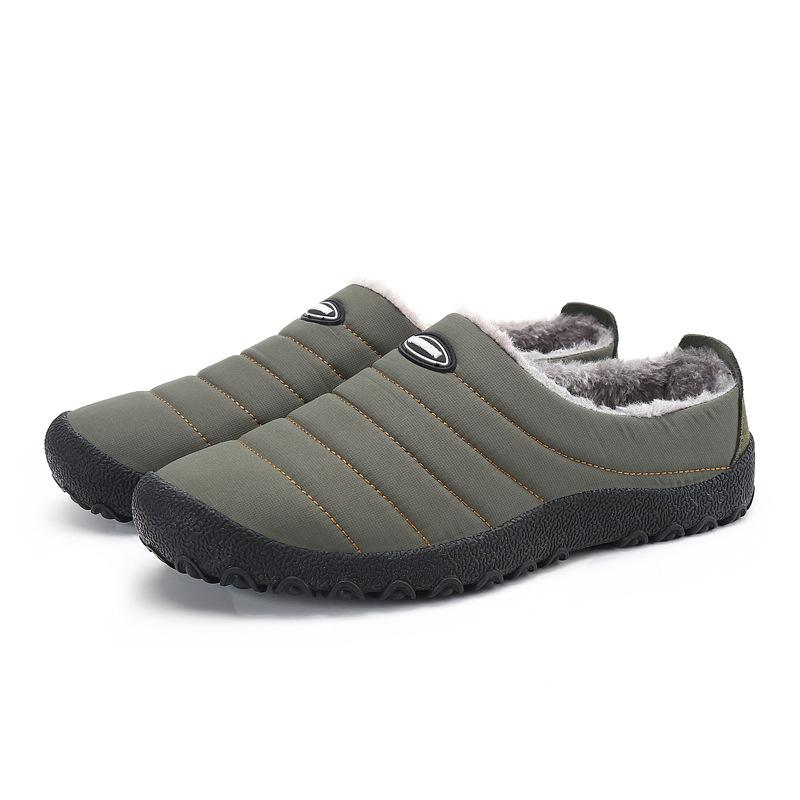 fashion New Style Fashion Winter shoes Men Ankle Boots Plus velvet leisure non-slip home Formal Boots Design Boots