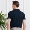 YOUNG RIVER Herren Business Casual Kurzarm Poloshirt
