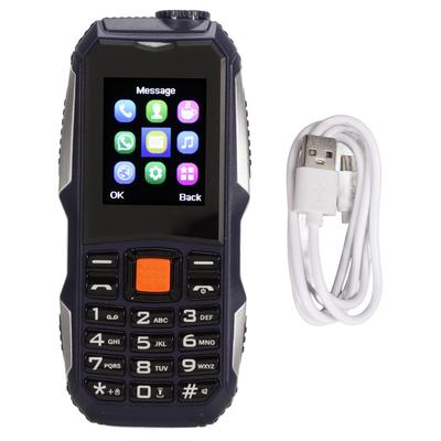 Telefon komórkowy dla seniorów 2800 mAh Długi czas czuwania Ekran 1,8 cala Dwie karty SIM Podwójny tryb gotowości Bez szumów Telefon dla osób starszych