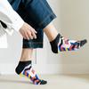 Men's Socks Invisible Short Summer Socks Quality Business Casual spring Color Combed cotton diamond astronaut Boat Socks