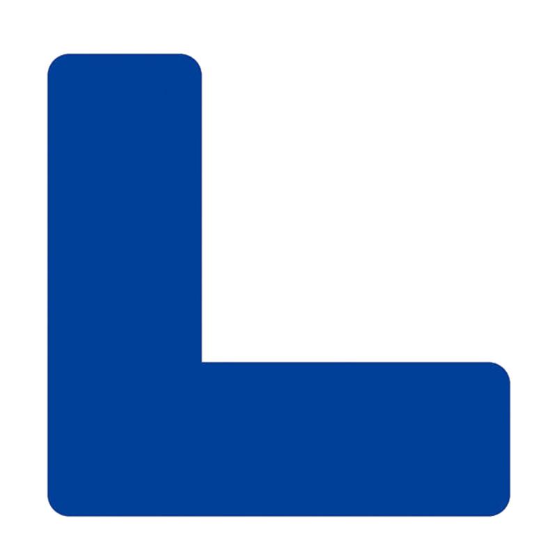 Haisidick 6S Desktop Corner Positioning Labels 3x1cm L-shaped