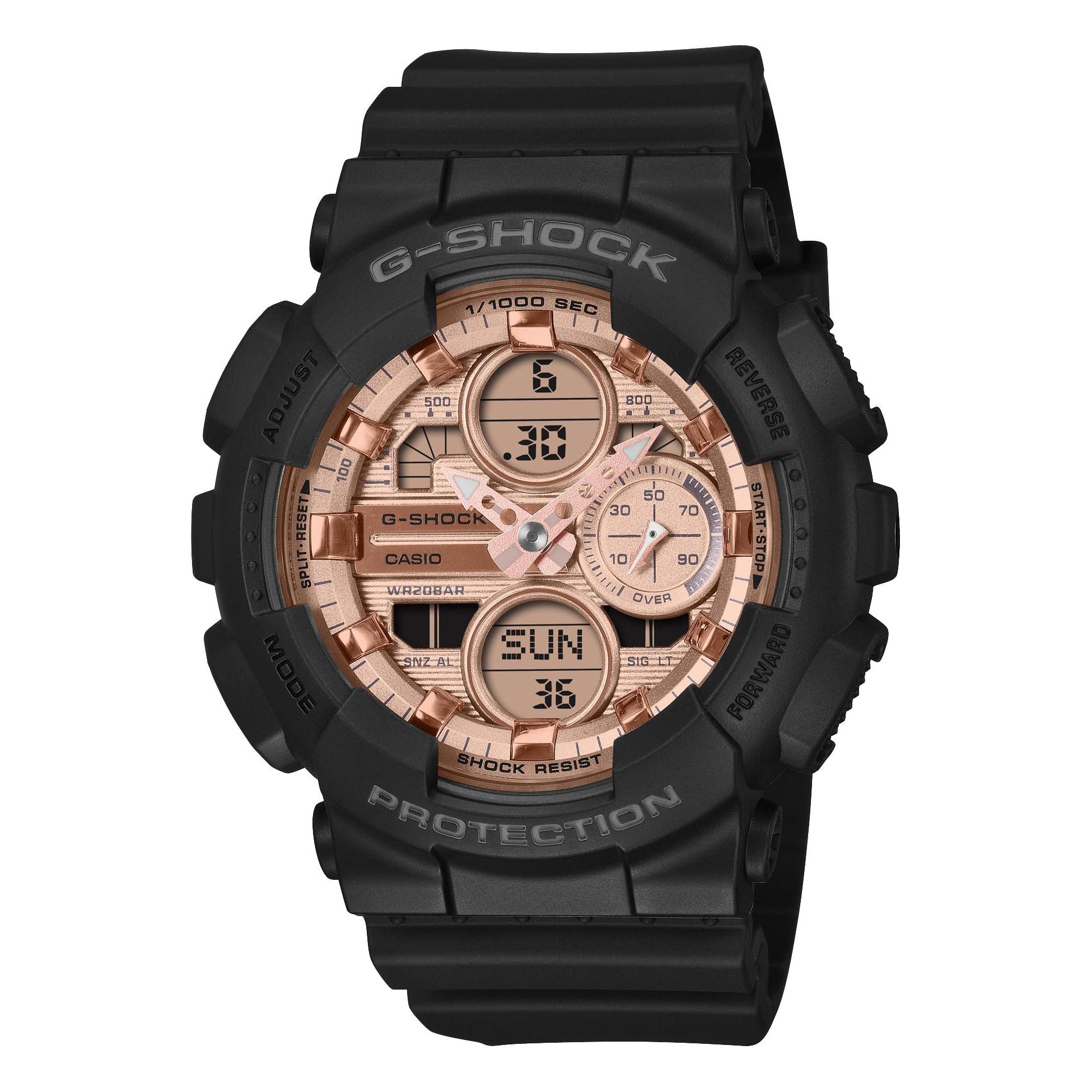 

Casio G-Shock Women s Watch GMA-S140PG-1AJF Black Eco-Friendly Material Japan Model