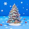 Christmas Tree Ornaments Acrylic Rhinestone Art Painting Table Decor Relaxing Xmas Crafts Unique Festive Holiday Gifts