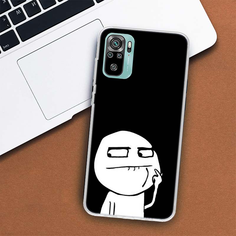 Zabawny mężczyzna niż środkowy palec etui na telefon dla Xiaomi Redmi 12 12C 10 10C 10A 9T 9C 9A 9 8 8A 7 7A 6 6A K20 K30 K40 Pro S2 Fundas