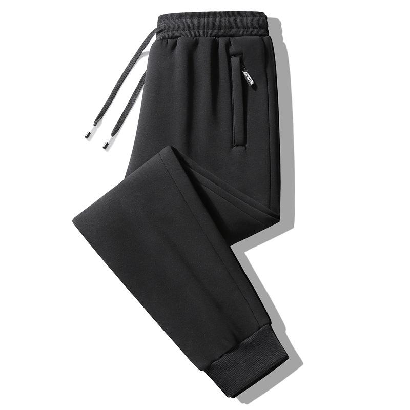 Men's Winter Velvet Thickened Extra Thick Long Pants Autumn and Winter Sports Sweatpants Men's Casual Pants
