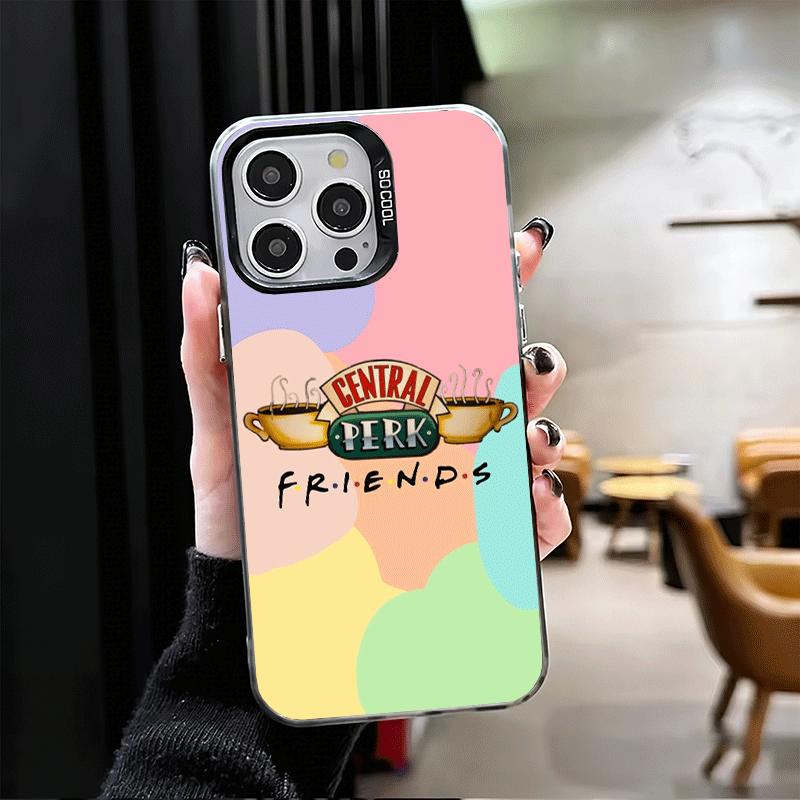 

Friends Tv Show Theme Shockproof Phone Case for iPhone 17 Air 16 16E 15 Pro Max 14 Plus 13 Mini 12 Back Cover Anti Fall Fundas iPhone 15