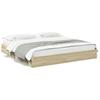 Bed Frame with Drawers Sonoma Oak 180x200 cm Particleboard