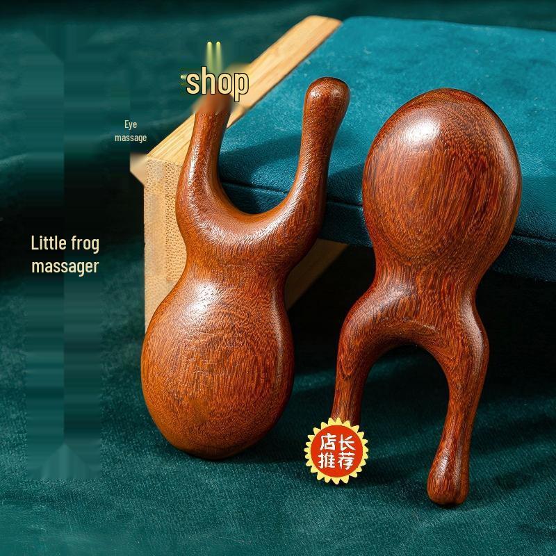 Sandalwood Massage Comb - Portable Wooden Scalp & Meridians Care, Engraved LOGO, Ideal Health Companion Gift