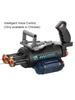 AI Voice Control Gatling Water Gun Toy High Pressure Water Pistol Spray Blaster Bag Pool Beach Summer Toys for Boys Kids Gifts