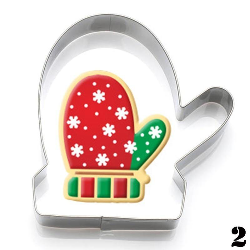11Pcs/set Christmas Series Cookie Cake Fondant Mold DIY Pastry Sugarcraft Bakeware