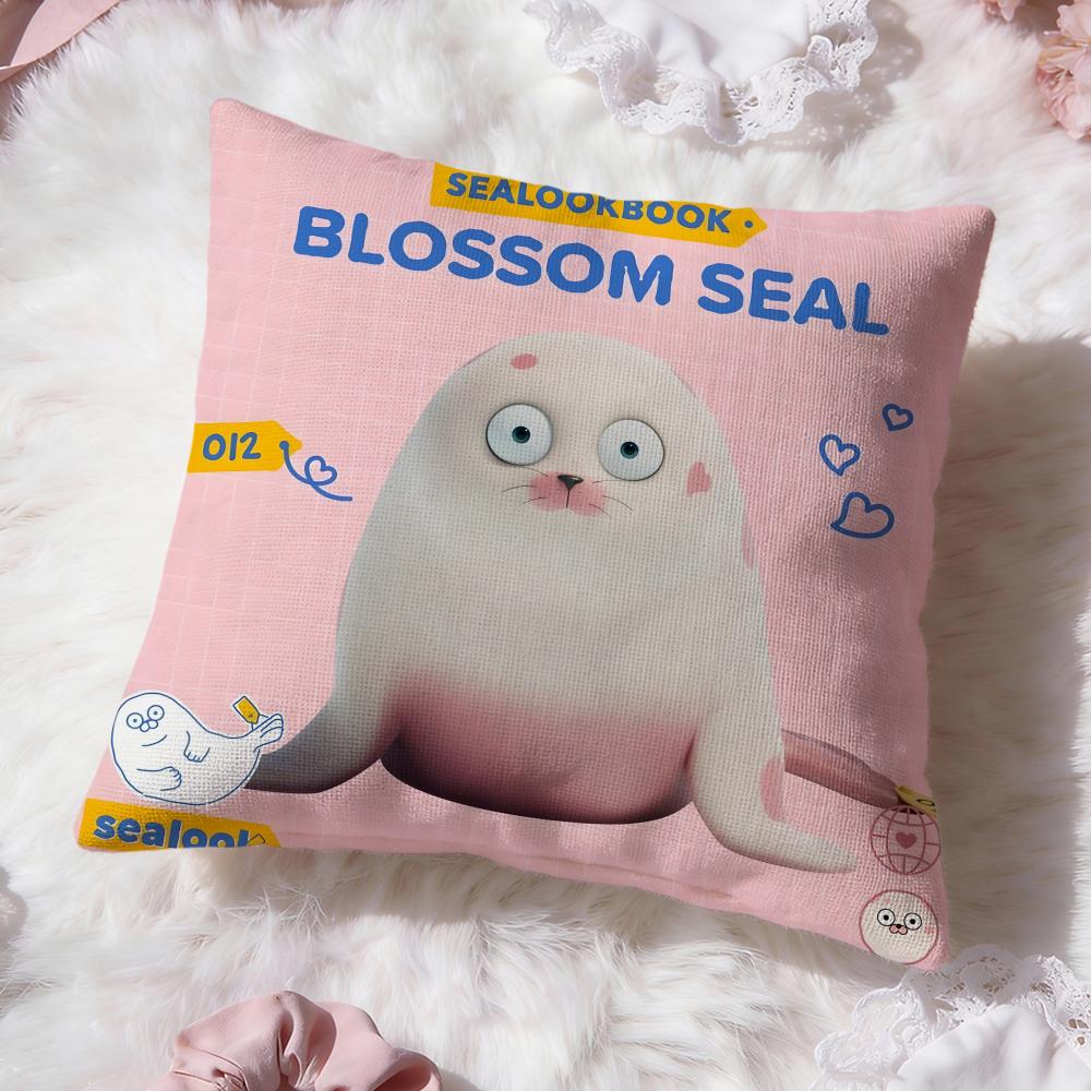 Anime S-SEALOOKS Kissenbezug Premium Komfort Wendbare Kissenhülle -Zwei-in-Eins-Design für jeden Raum & Autoinnenraum