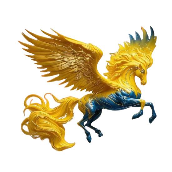 Pferd Anhänger Acryl 2D Realistische Pferd Ornament mit Aufhängeschlaufe Auto Innendekoration Weihnachtsbaum Hängeanhänger