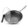 Odin Dorel Premium 304 Edelstahl Wok mit Honigwabenmuster
