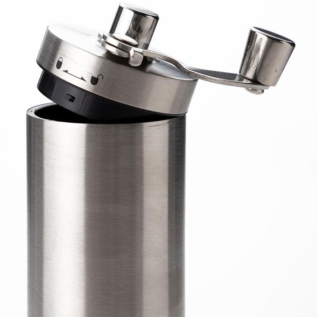 Nitori Deco Home Hand Grinder Coffee Mill SL PH804 Silver (Product Code: 5895513)