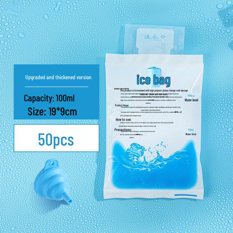 Reusable Water-Filled Ice Pack for Fresh Food Preservation – Free Shipping