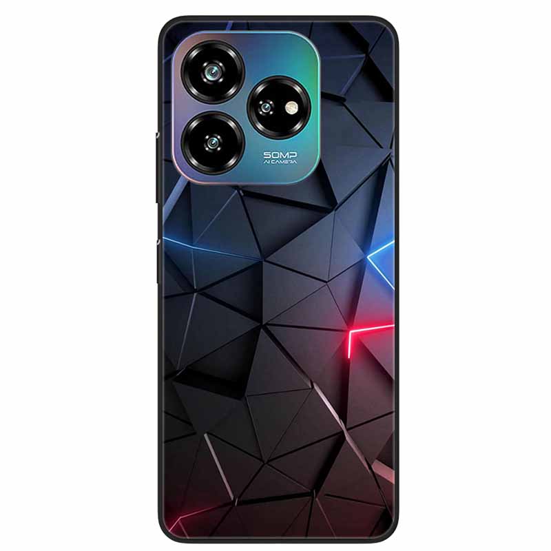 For ZTE Blade V60 Design 4G Case Soft TPU Silicone Back Cover for ZTE Blade V60 Vita / Nubia V60 Design Phone Cases Black Shells