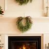 Christmas Wreath, Winter Wreath Garland, Wall Hanging Artificial Wreath, Front Door Wreath Xmas Wreath For Indoor Outdoor