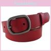 Ladies Genuine Leather Belt With Alloy Buckle For Fashion Casual Wear