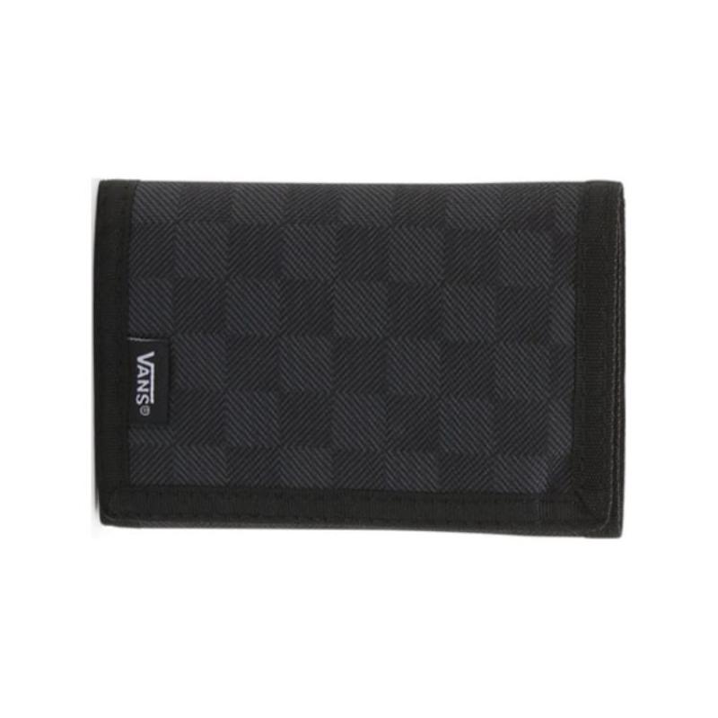 Vans Polyester Wallet Men's Black Charcoal Gray Vans VN000C32BA5