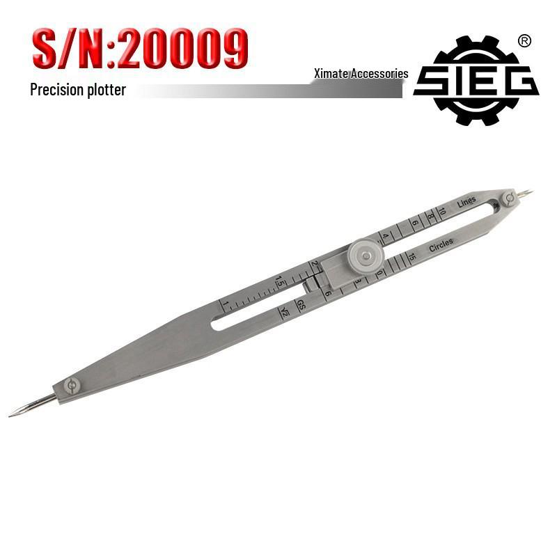 Ximatek SIEG Precision Drafting & Drawing DIY Hand Tool, S/N: 20009 Drawing Scale Precision Drawing Scale