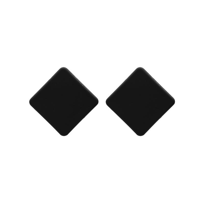 Koreanische Retro Geometrische Mattierte Ohrstecker - Bunter Minimalistischer Stil