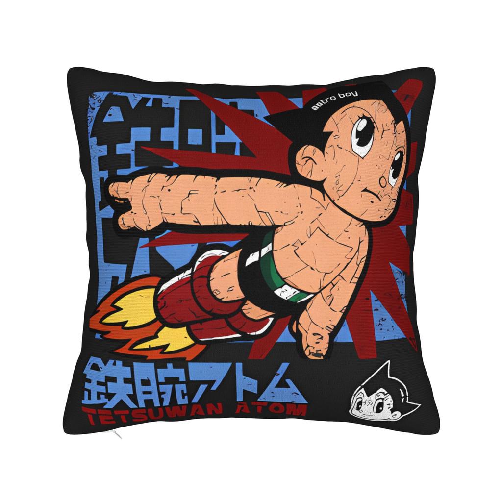 Astro Boy Anime Pillow Cover Morden Pillow Case For Sofa Bedroom Home Decor Soft Pillowcases Birthday Gift