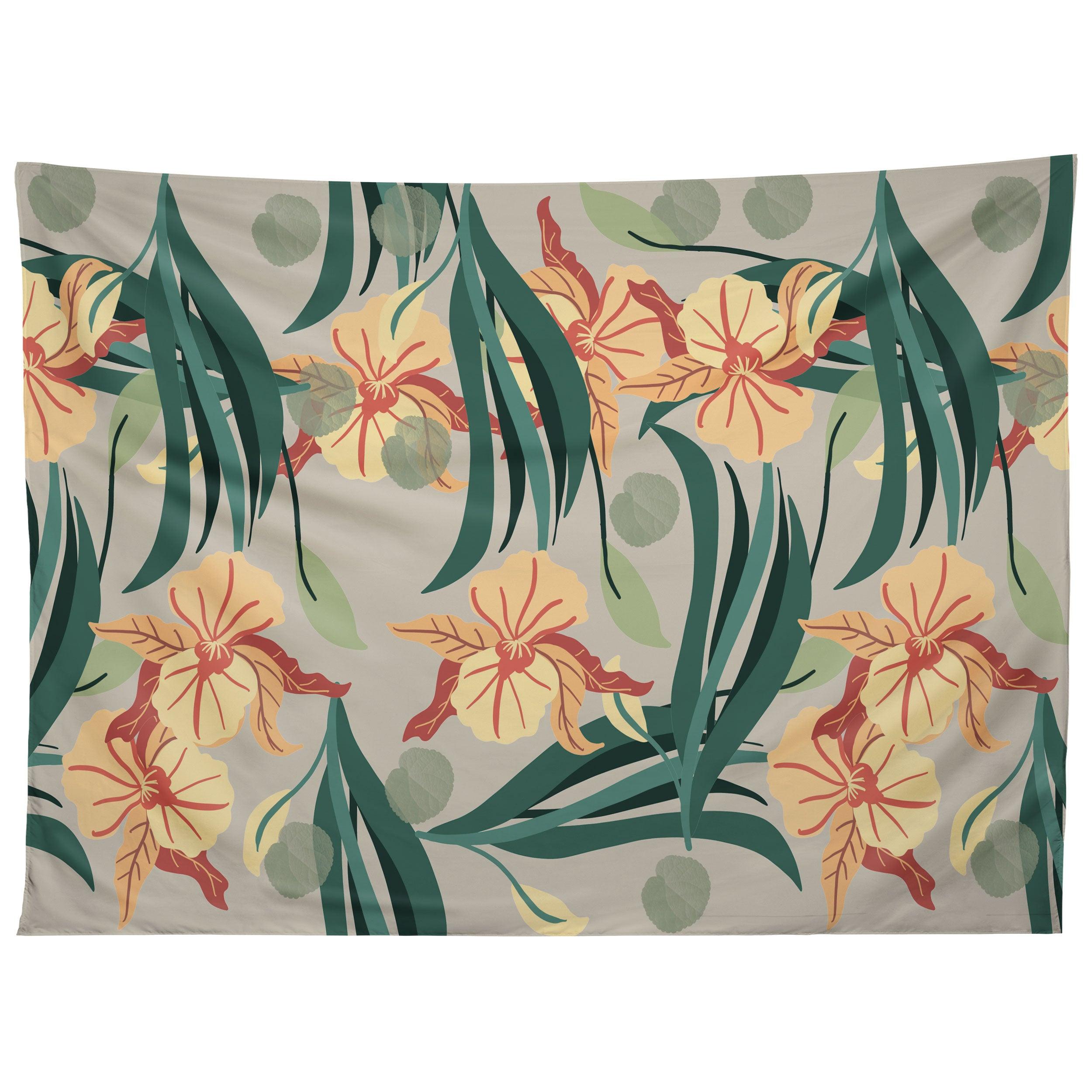 FLORALS PATTERN 01 tapestry 75x100