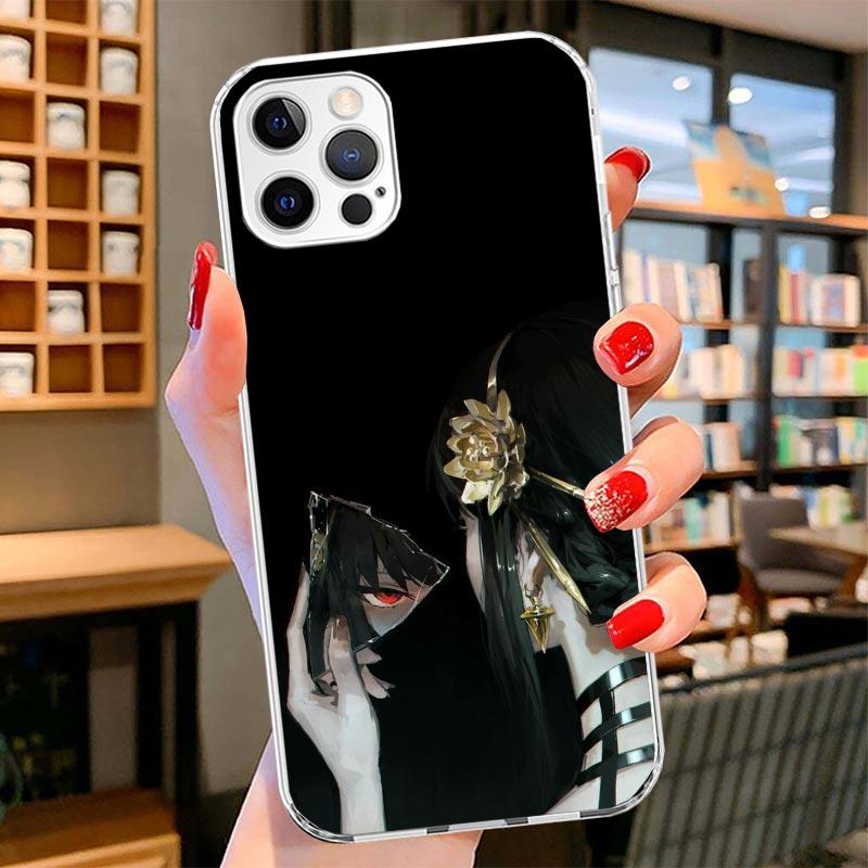 S-Spy Family Yor F-Forger Cover Phone Case For iPhone 16 17 Air 15 14 Pro Max 16E Phone Case 13 Mini 12 11 7 SE 8 Print Pattern