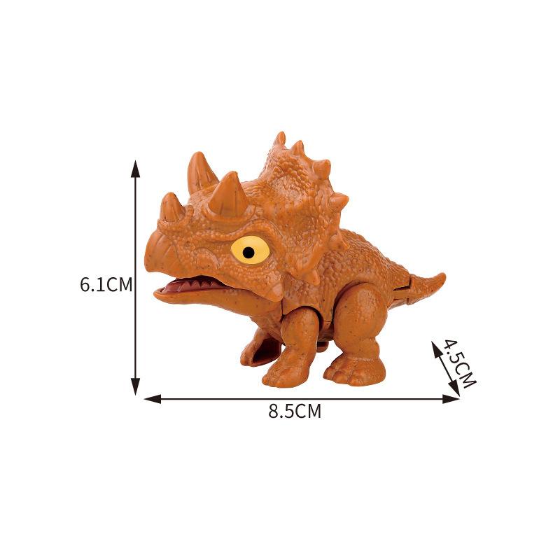 Prstový dinosaurus Montessori hračky pro děti Pohyblivé klouby Model dinosaura Jurský Hračka pro děti Senzorické Raně vzdělávací hračky Dárek