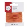 Elastic Thread Orange Ø 1 Mm Card 5 M