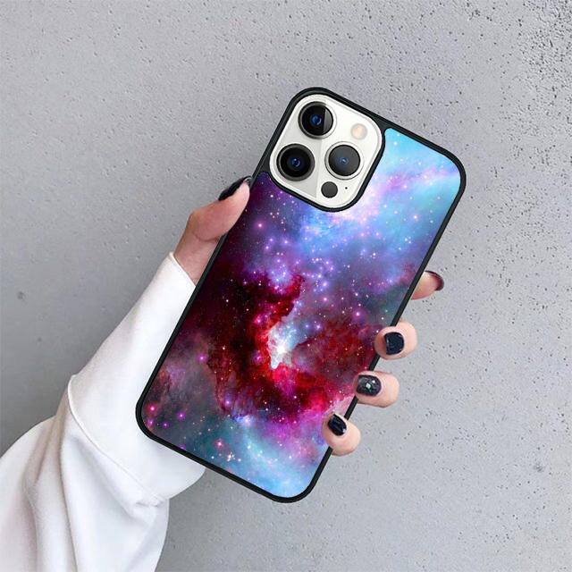 Fantasy Nebula Space Stars Universe Phone Case Cover For iPhone 17 Air 15 16 Pro Max 14 13 12 11 Pro Max Plus