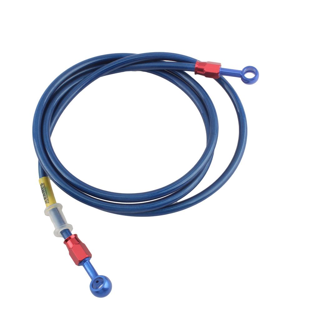 

Universal Motorcycle Aluminum Brake Oil Hose M10 Clutch Oil Hoses 50cm 60cm 150cm 180cm for KTM Honda Kawasaki Yamaha Suzuki 60cm Blue