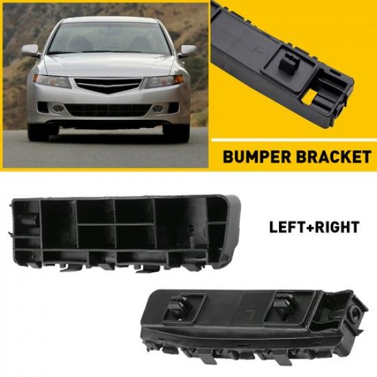 2X For ACURA TSX 2009-2014 Front Bumper Headlight Retainer Bracket W/6 Clips EOA