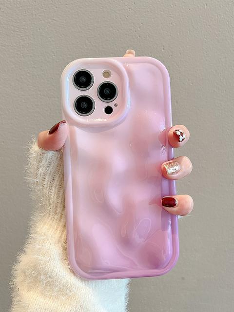 

Роскошный чехол для телефона с 3d метеоритным узором градиентного цвета для Iphone 14 13 12 11 Pro Max, милый глянцевый мягкий силиконовый чехол на заднюю панель For iPhone 14