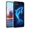 Phone Case For Xiaomi Redmi Note 15 14 5G 13 12 10 11 Pro Plus 4G 14C 13C 12C Soft TPU Cover Ocean Dolphin