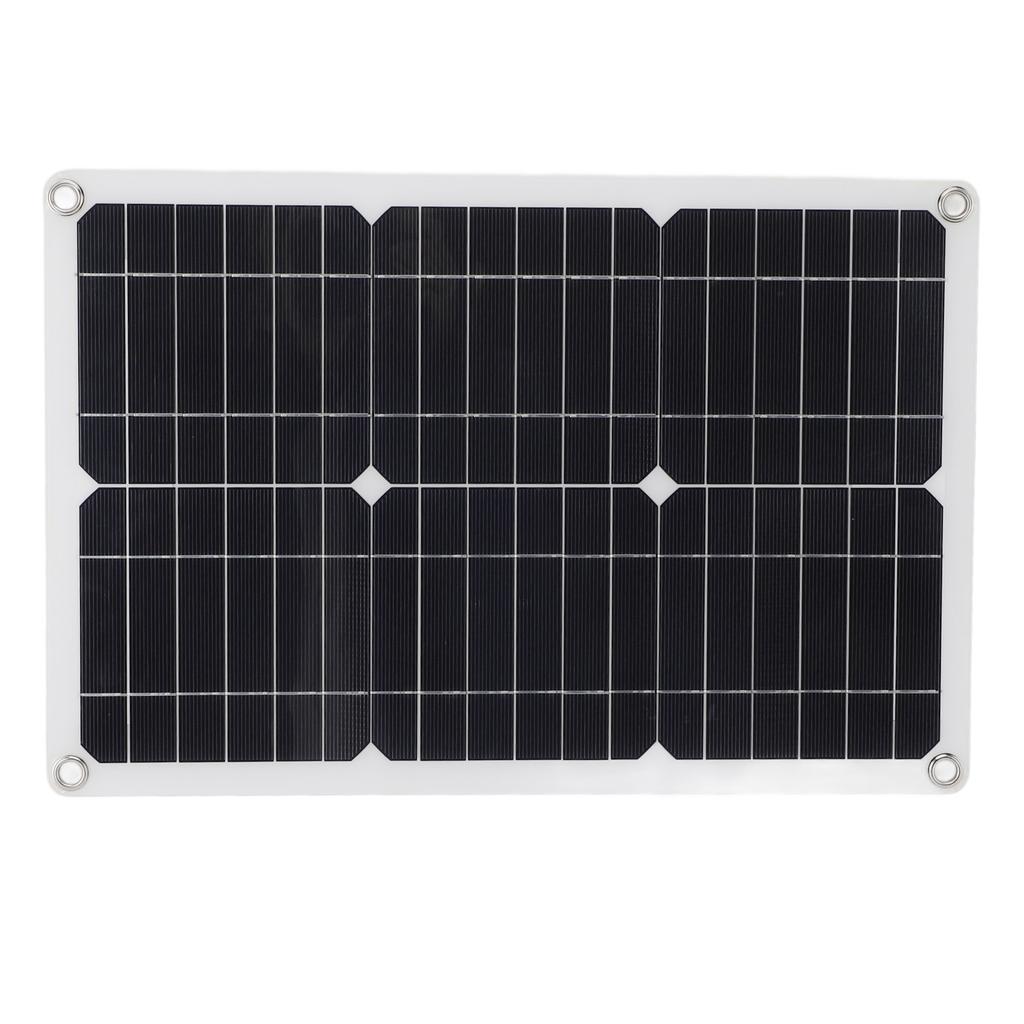 20W 18V Monocrystalline Solar Panel Kit Multifunctional Emergency High Efficiency Monocrystalline Solar Panel for