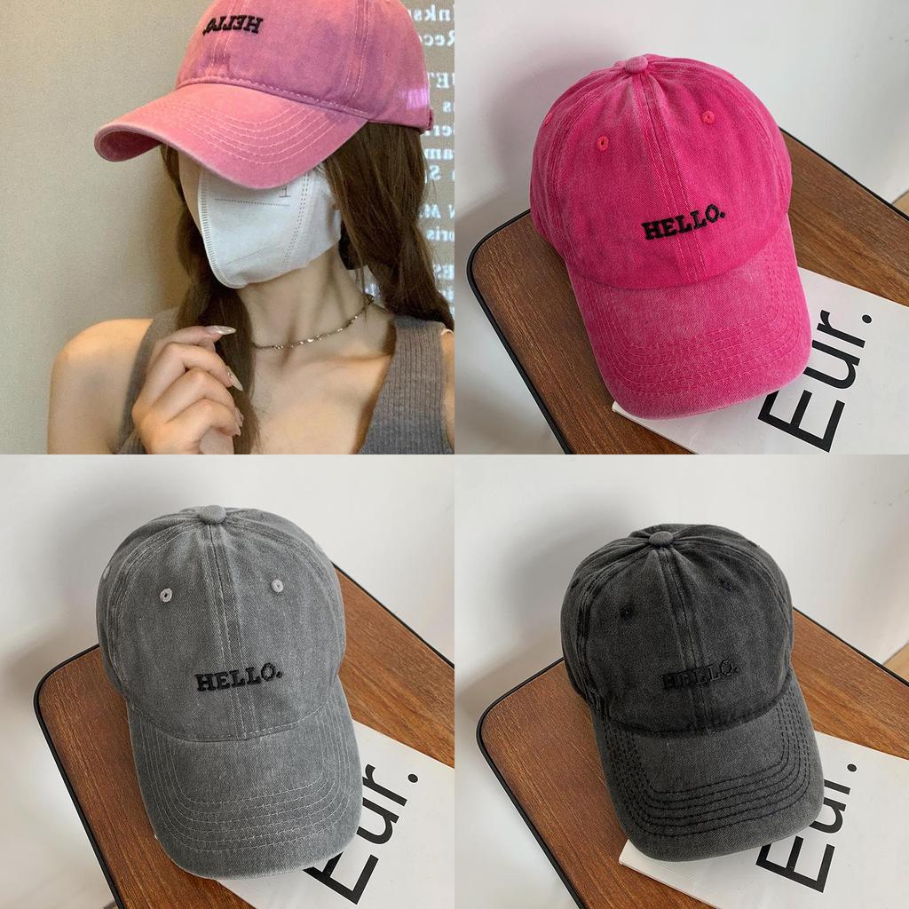 Stylish Adjustable Pink Baseball Cap For Women With Soft Top Perfect For Spring And Summer