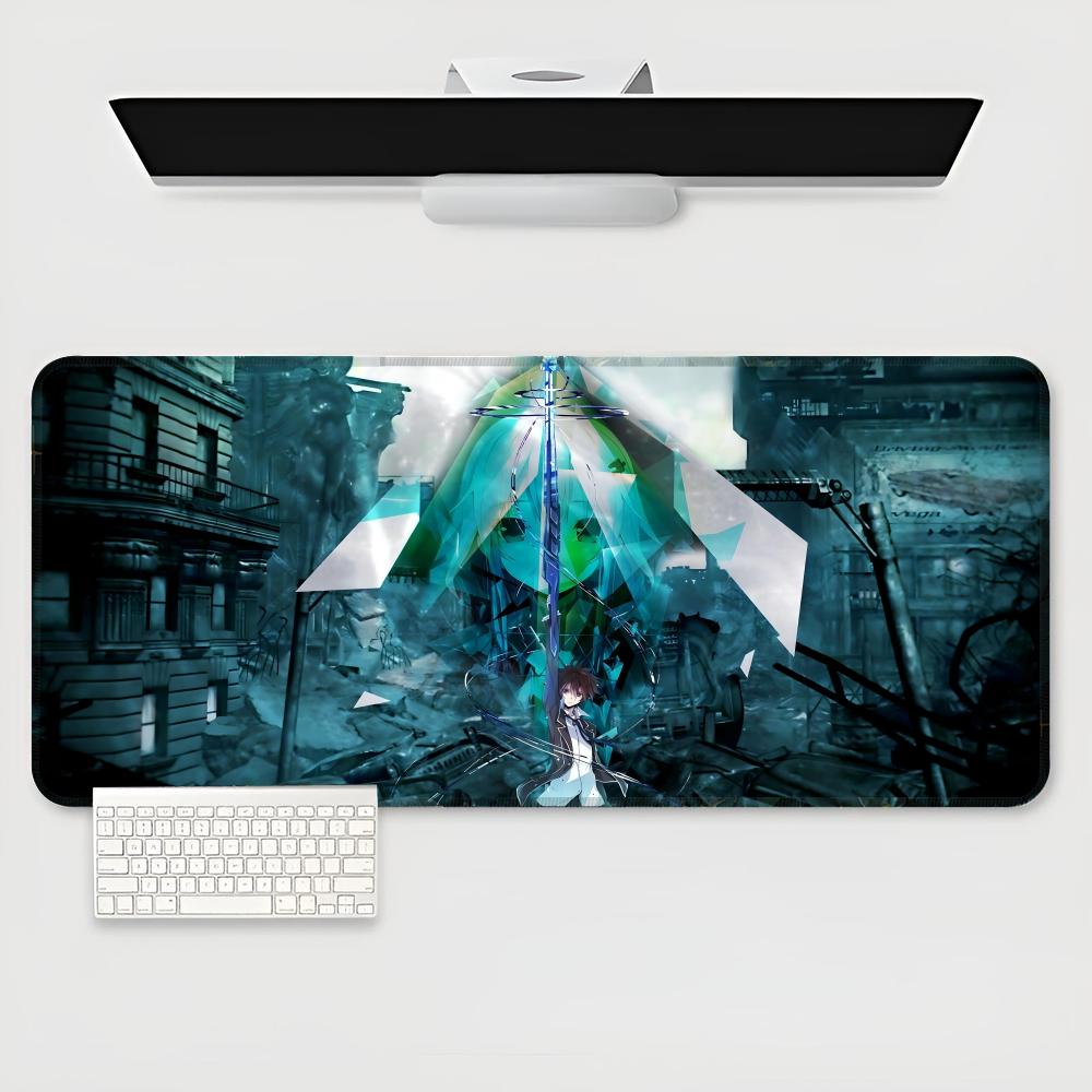 Guilty Crown Mouse Pad game teclado XXL Mouse Pad Large Computer Laptop Non-slip Keyboard Desk Mat Mousepad