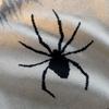 Unisex Streetwear Strickpullover mit Used-Design Jacquard Lockerer Schnitt Herbst