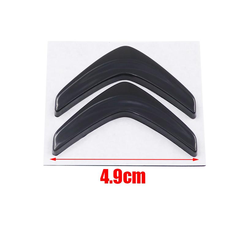 

1pcs Hot sale Citroen 3D metal steer wheel emblem Sticker Car Steering Wheel Sticker Car Interior Emblem Car Accessories steer wheel emblem