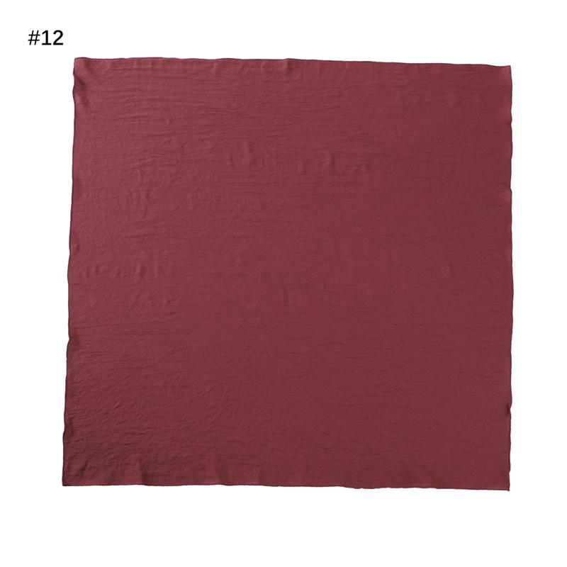 Ramadan Tinta Unita Quadrato 90cm Viscosa Hijab Sciarpa Donna Unicolore Musulmana Copricapo Sciarpe Musulman Fascia per Capelli Turbante Islamico Sjaal