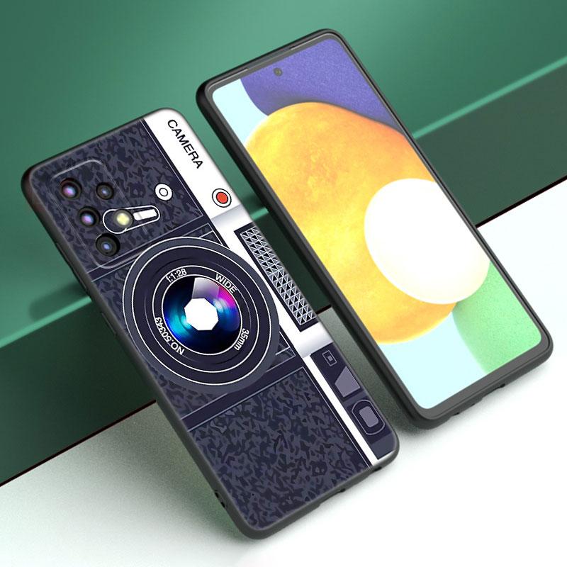 Etui na telefon w kształcie radia kasetowego dla Samsunga A04 A21 A30 A50 A52 S A13 A14 A22 A23 A32 A53 A73 5G A11 A12 A31 A33 A51 A70 A71 A72