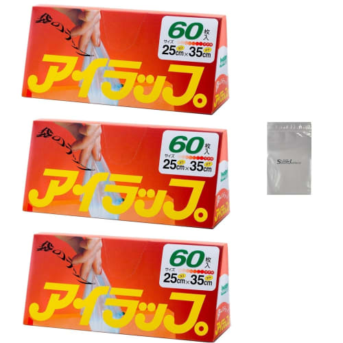 

Воздушная пленка, 60 листов, 3 упаковки с пакетами с логотипом