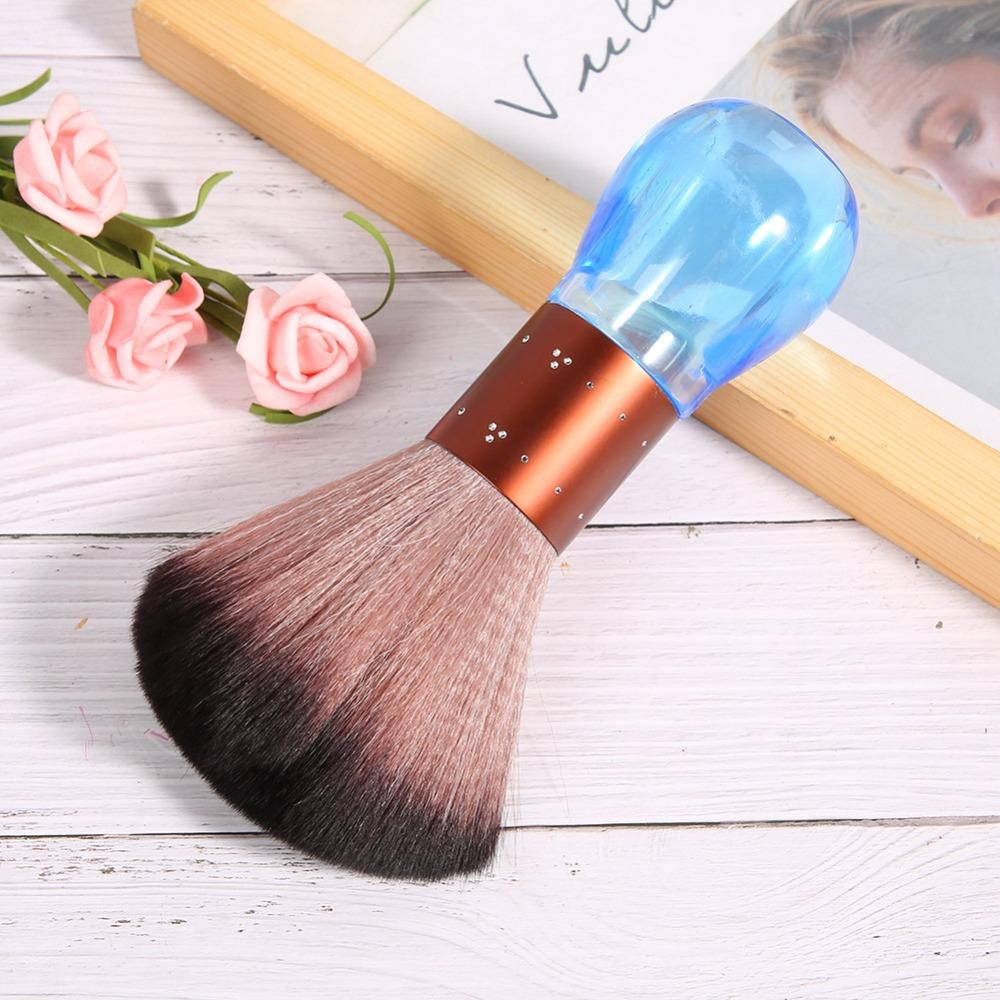 Soft Fiber Hair Dust Cleaning Brush Reusable Barber Neck Duster Home Use