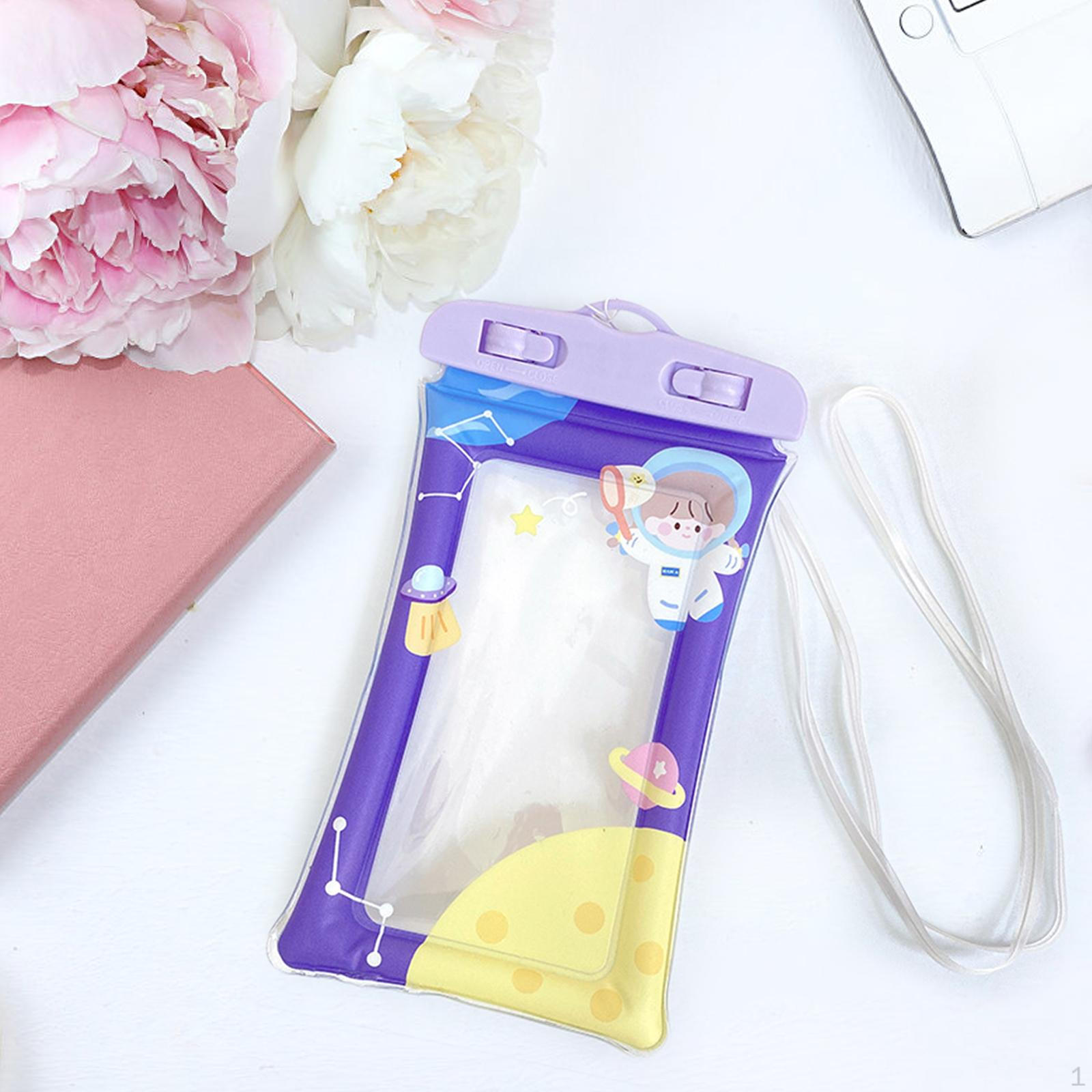 

Waterproof Diving Swimming Bag Underwater Dry Case Cover for Phone Water Sports Beach Pool синій