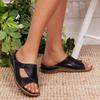Large Size Cool Slippers Women's Spring and Summer New Flat-bottomed Outer Slippers Women