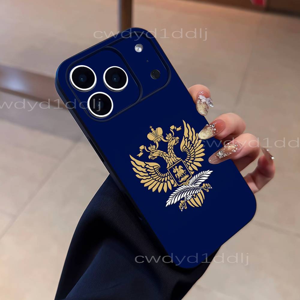 

Russia Russian Flag Phone Case For iPhone 17,16,15,11,12,14,13 Pro Max Mini XS,XR,7 Plus 16E Air Soft Covers Fundas iPhone16plus