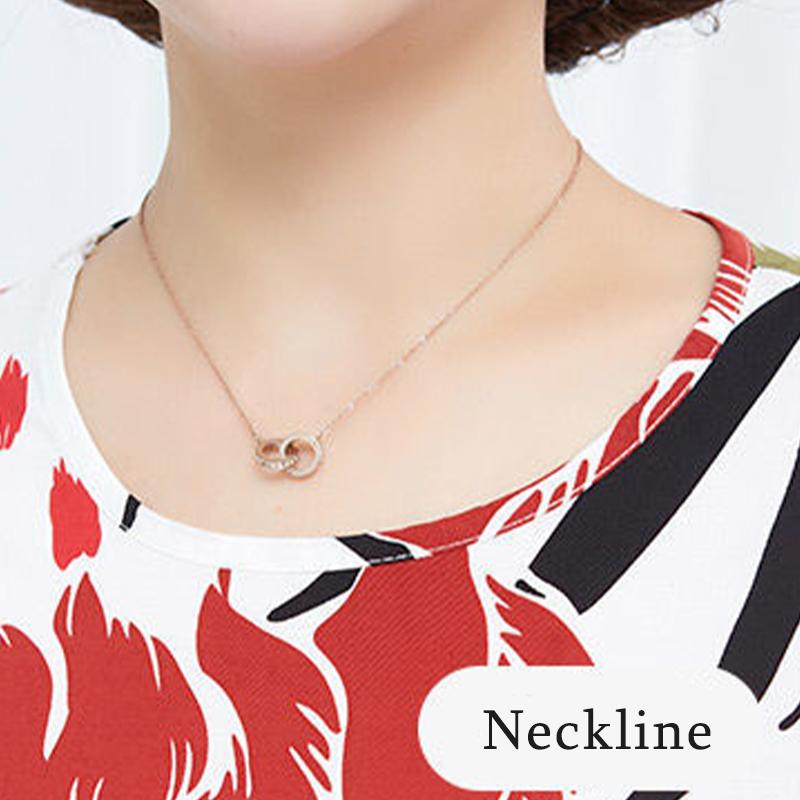 Pajama Women's Short Sleeved Summer Middle-aged and Elderly Spring and Autumn Styles Can Be Worn Externally As A Set of Home Clothing