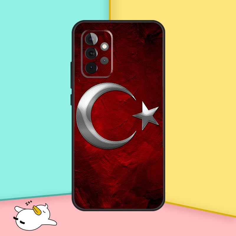 Türkei Türkische Flagge Für Samsung Galaxy A54 A34 A14 A13 A33 A53 A12 A32 A52 A71 A51 A15 A25 A35 A55 Handyhülle
