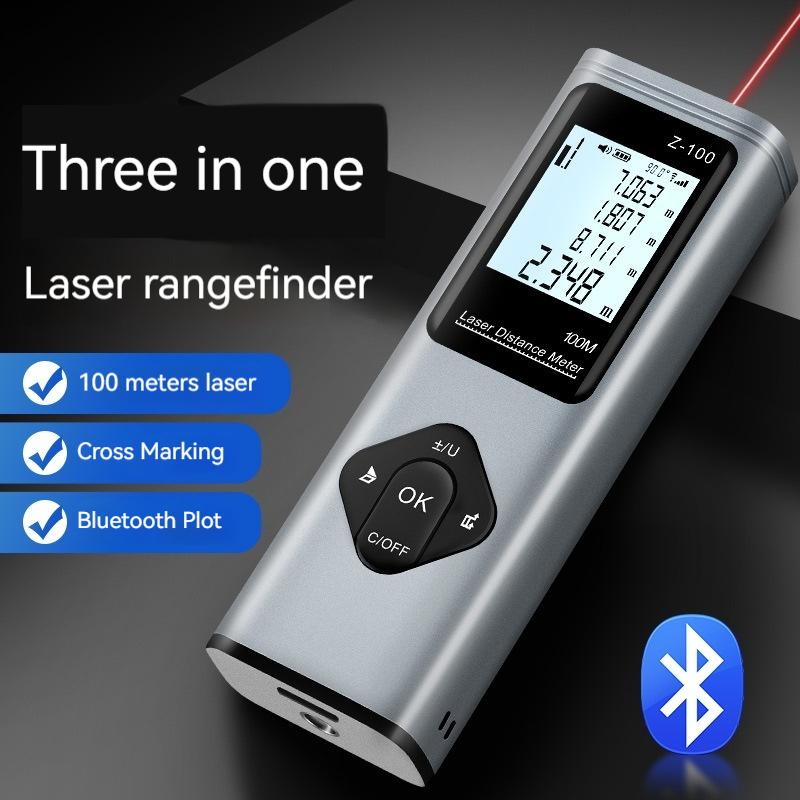 Mini Laser Rangefinder Digital Tape Measure Building Measure Ruler Rangefinder Tool Infrared Laser Rangefinder Cross Marking